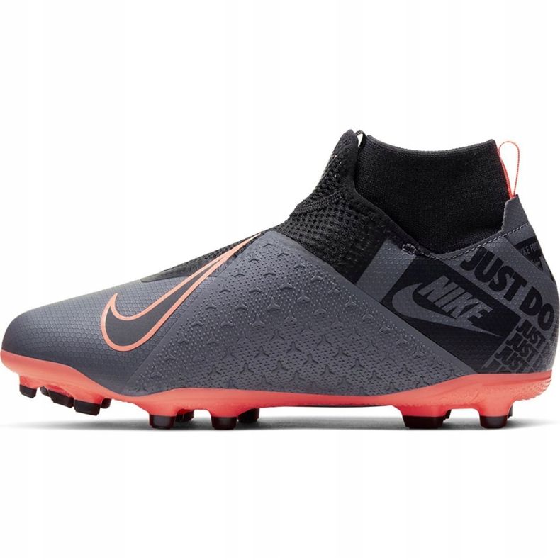 Nike Phantom Vsn Academy Df FG / MG Jr AO3287 080 fotbollsskor mångfärgad svart 2
