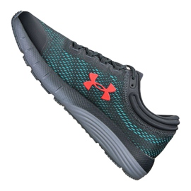 Under Armour Charged Bandit 5 M 3021947-403 löparskor grå grön 1