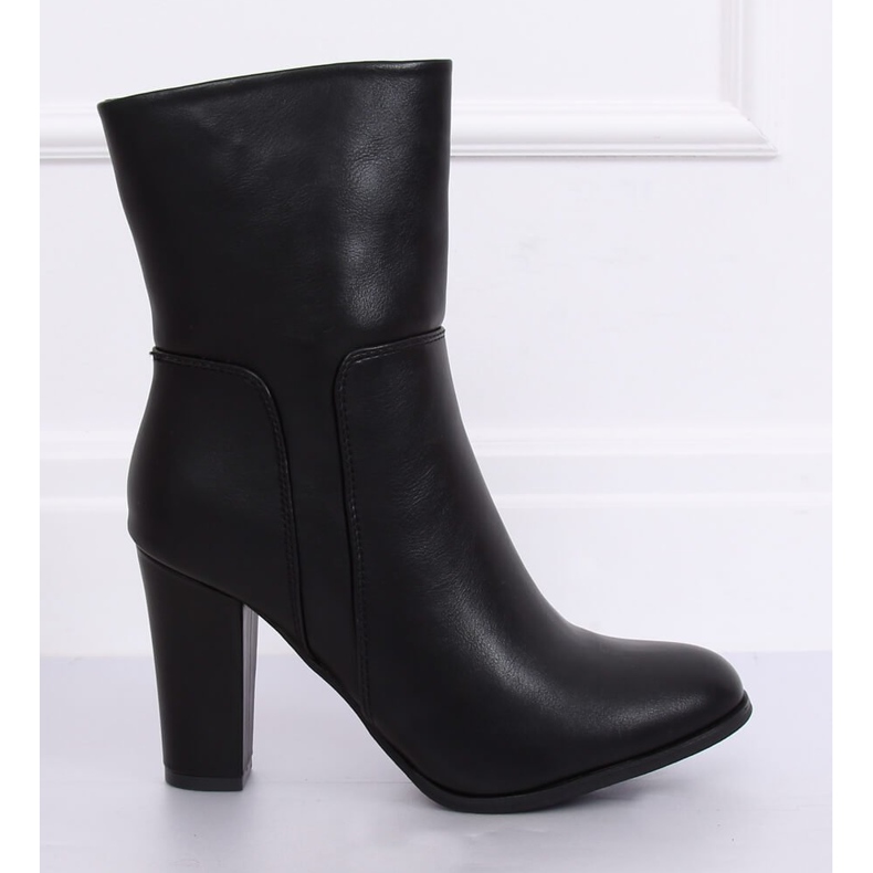 Svarta höga klackar 1345 Svart 2