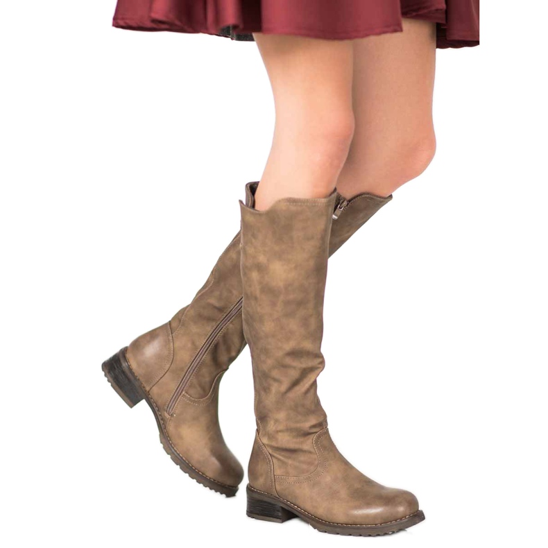 Super Me Eco Leather stövlar brun 1