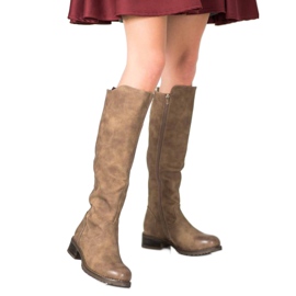 Super Me Eco Leather stövlar brun 2