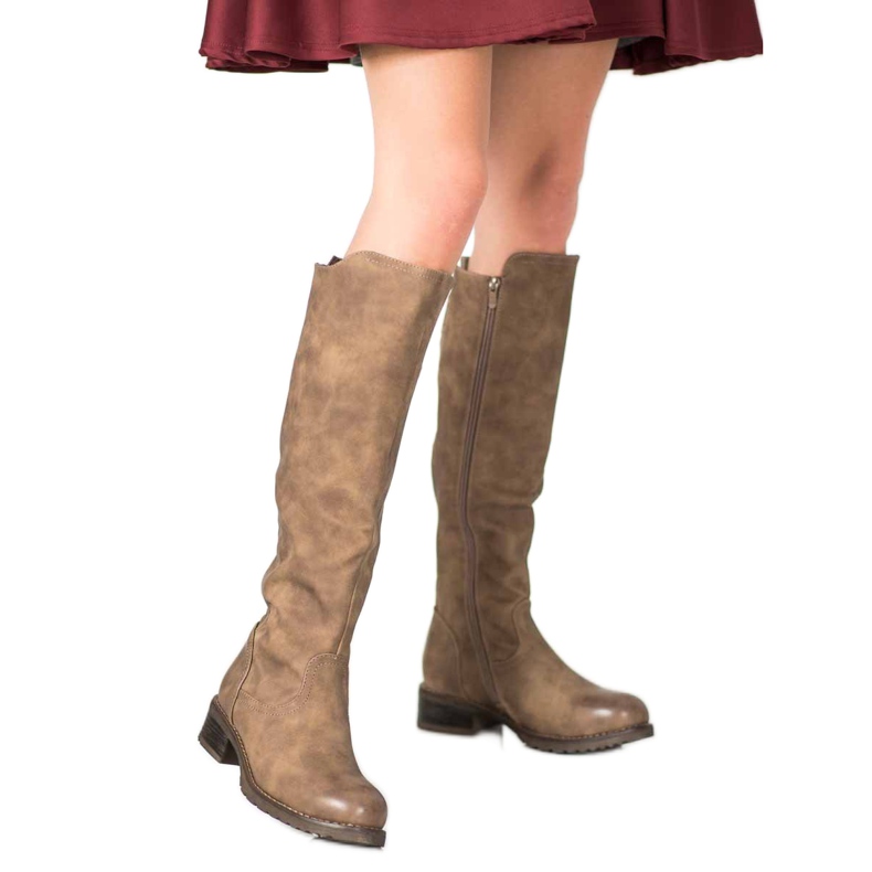 Super Me Eco Leather stövlar brun 2