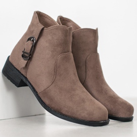 Small Swan Beige mocka stövlar 1