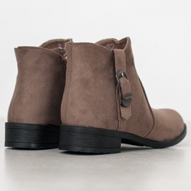 Small Swan Beige mocka stövlar 2