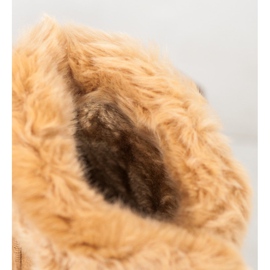 Sport Varm Mukluki med päls brun 2