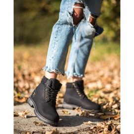 SHELOVET Black Trappers svart 1