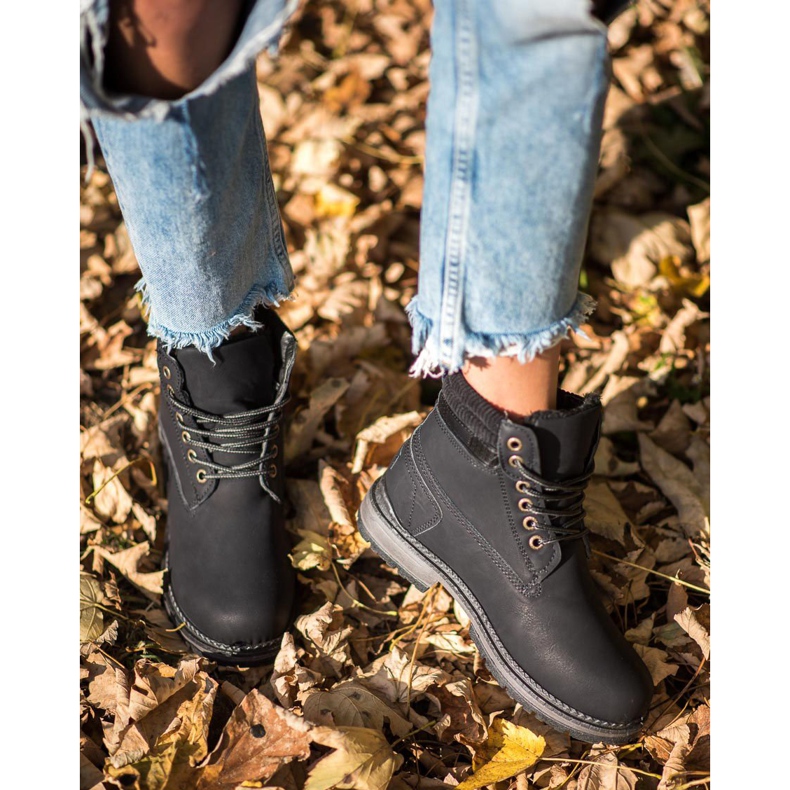 SHELOVET Black Trappers svart 2