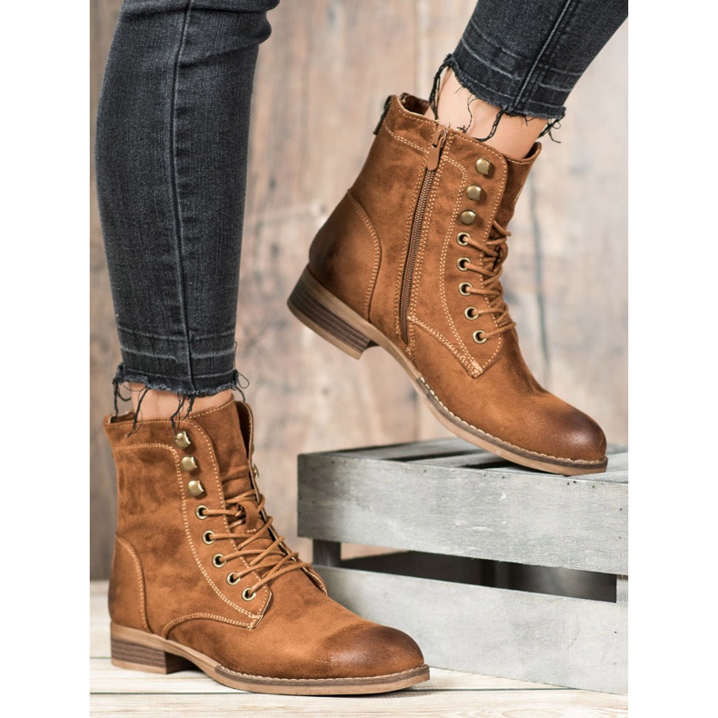 Goodin Eleganta mocka fällare brun 2