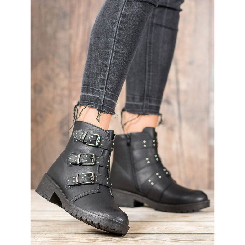 J. Star Svarta arbetare med spännen 2