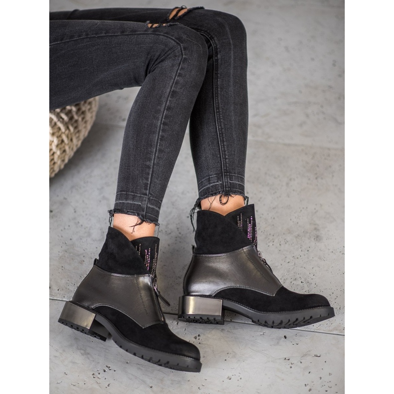 Goodin Varma modestövlar svart grå 2