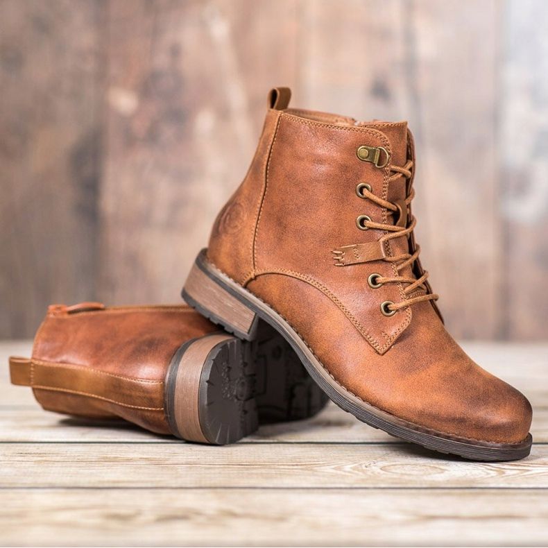 Goodin Eleganta fällare av ekoläder brun 1