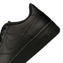Nike Air Force 1 Gs Jr 314192-009 skor svart 1