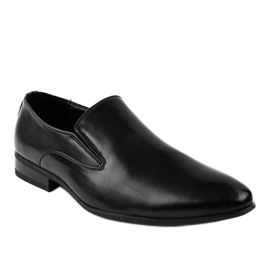 Svarta eleganta lågskor 6-317 loafers 1