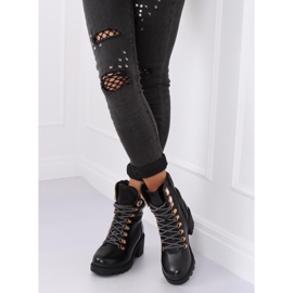 Svarta stövlar för kvinnor svart HE110 Svart 2