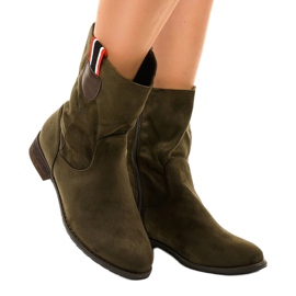 Grönisolerade platta stövlar 99-110 1