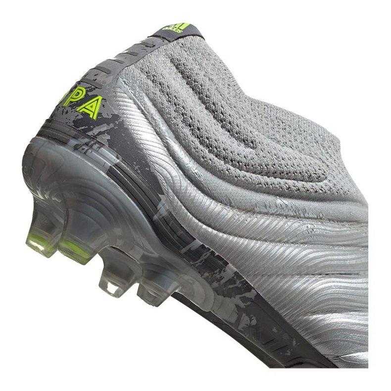 Adidas Copa 20+ Fg M EF8309 fotbollsskor svart silver- 2
