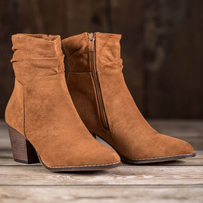 SHELOVET Fritidsskor på en stolpe brun 1