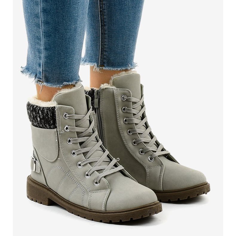 Gråisolerade vandringsskor NR02-4 1