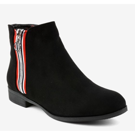 Svarta platta damskor till damer 88-269 1