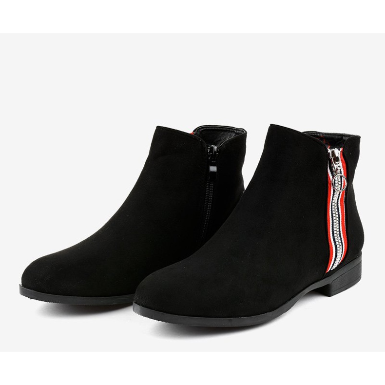 Svarta platta damskor till damer 88-269 2