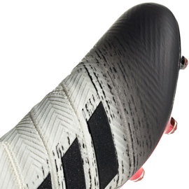 Nike Adidas Nemeziz 18+ Fg M BB9419 fotbollsskor mångfärgad vit 2