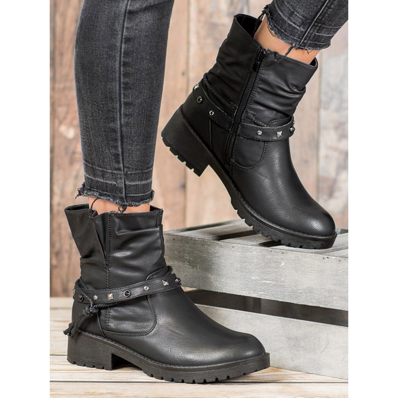 CABIN Arbetare Med Dekorativt Bälte svart 2