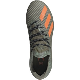Adidas X 19.1 Jr Fg EF8301 fotbollsskor grön grön 1