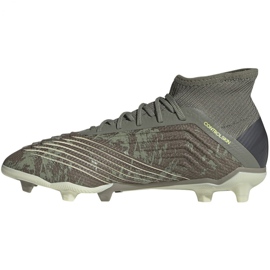 Adidas Predator 19.1 Jr Fg EF8214 fotbollsskor grön grön 1