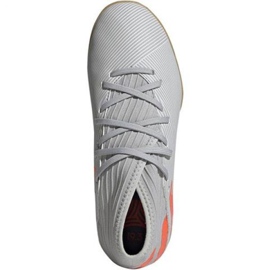 Adidas Nemeziz 19.3 In Jr EF8304 fotbollsskor grå grå 1