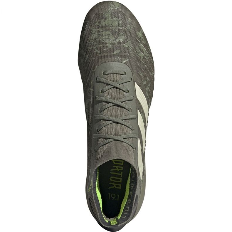 Adidas Predator 19.1 Fg M EF8205 fotbollsskor grå grå 1