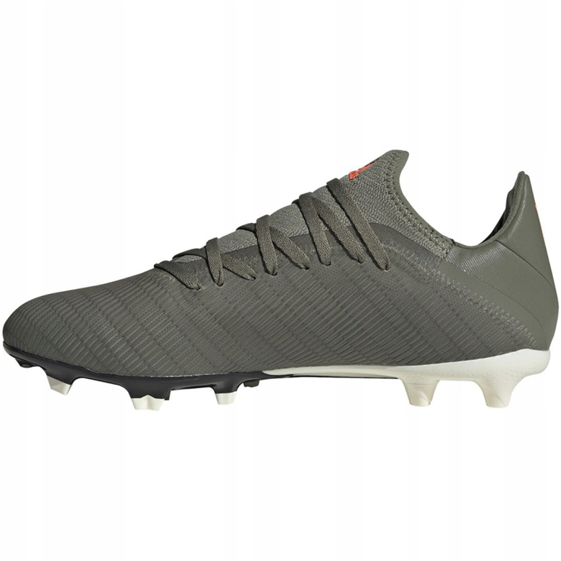 Adidas X 19.3 Fg M EF8365 fotbollsskor grön grå 2