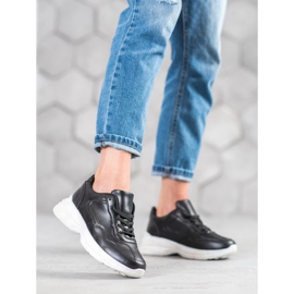 SHELOVET Svarta sneakers 1