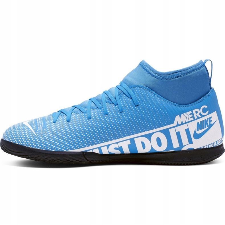Nike Mercurial Superfly 7 Club Ic Jr AT8153 414 fotbollsskor mångfärgad blå 1