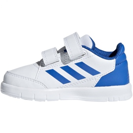 Adidas AltaSport Cf I Jr D96844 skor vit blå 2