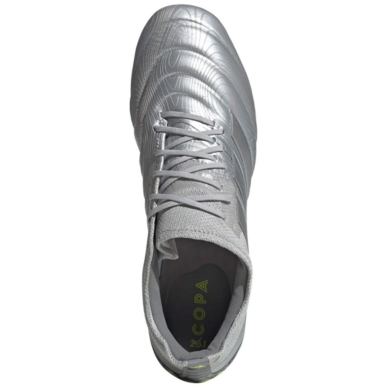 Adidas Copa 20.1 Fg M EF8316 fotbollsskor röd silver- 1