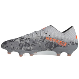 Adidas Nemeziz 19.1 Fg M EF8281 fotbollsskor röd grå 2