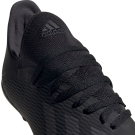 Adidas X 19.3 Fg Jr F35364 fotbollsskor svart svart 2