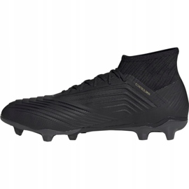 Adidas Predator 19.2 Fg M F35603 fotbollsskor svart svart 1