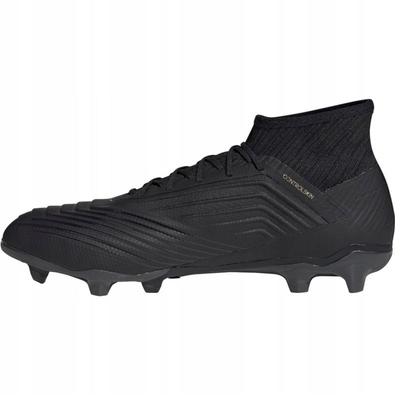Adidas Predator 19.2 Fg M F35603 fotbollsskor svart svart 1