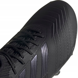Adidas Predator 19.2 Fg M F35603 fotbollsskor svart svart 2