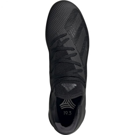 Adidas X 19.3 In M F35369 fotbollsskor svart svart 2