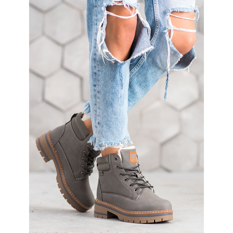 Arrigo Bello Varma vandringsskor grå 2