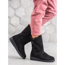 Kylie Varm Mukluki svart 1