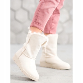 Kylie Varm Mukluki vit 1