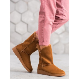 Kylie Varm Mukluki brun 1