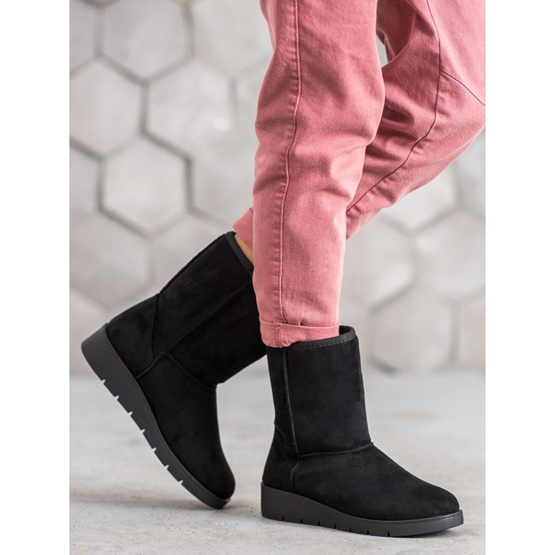 Kylie Hög Mukluki svart 2