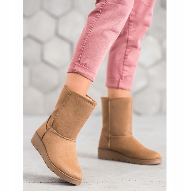 Kylie Hög Mukluki brun 1