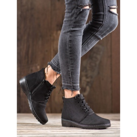 CABIN Bekväma stövlar svart 1