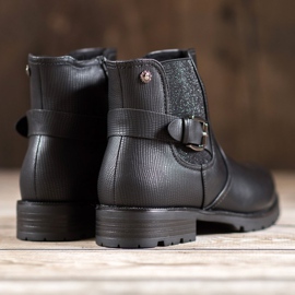 Gogo Arbetare Med Ett Spänne svart 2