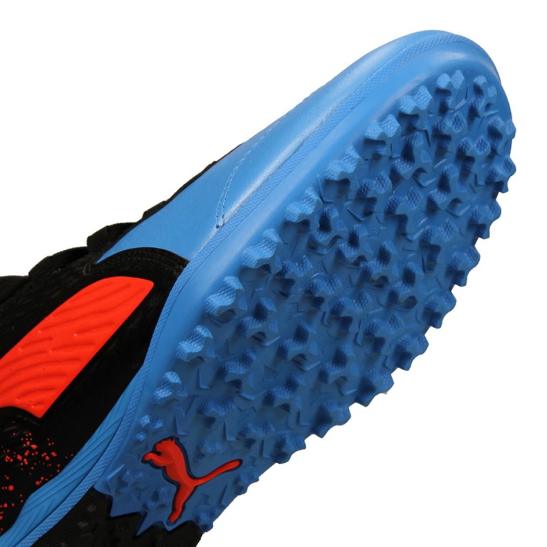 Puma One 19.3 Lth Tt Tr M 105489-01 fotbollsskor mångfärgad svart 2